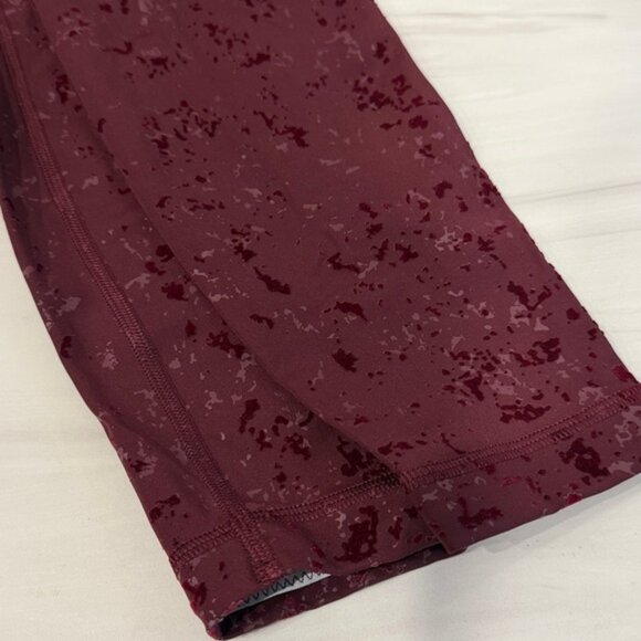 Lululemon Women's Speckle Shine Speed Wunder Mid-Rise Tight 28 Size 6 - Picture 8 of 10